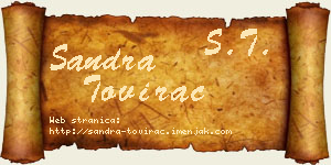 Sandra Tovirac vizit kartica